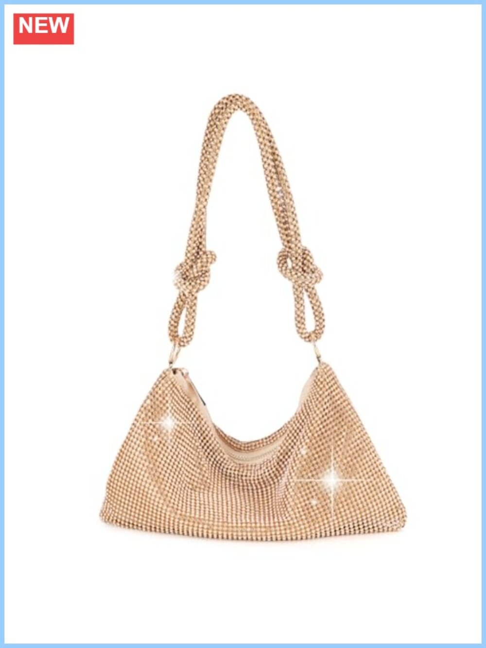 Rhinestone Evening Clutch Purse for Women Wedding Party